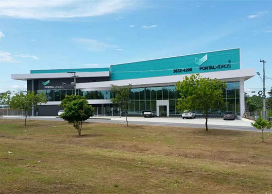 جودة  Q355 Steel Frame Commercial Buildings Windproof Steel Structure Exhibition Hall مصنع