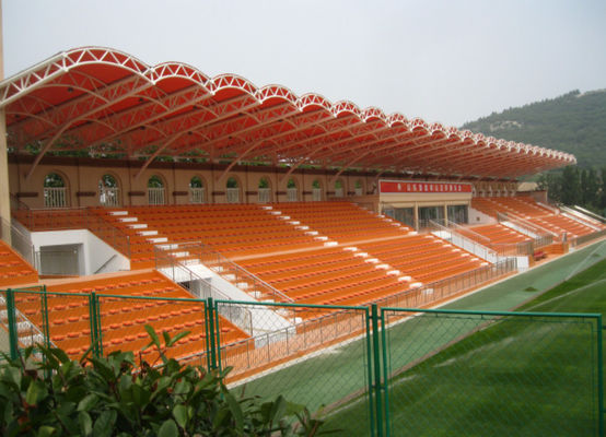 جودة  Q355B / Q235B  Customized Steel Space Frame Structure Building Sport Stand مصنع