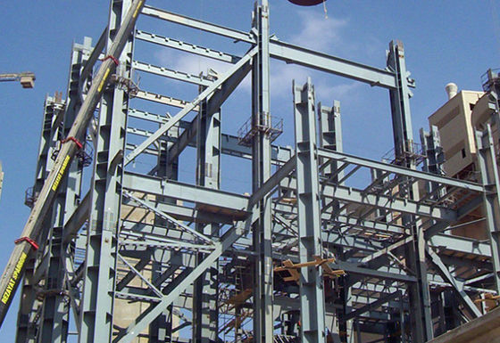 Q355B منصة الهيكل الصلب حسب الطلب منصة الصلب المجلفن ISO9001