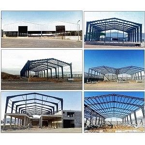 Q355B ماء كبير هيكل فولاذي مستودع اللكم حسب الطلب