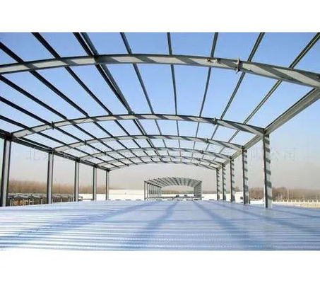 الجاهزة الإطار المعدني الصلب مستودع تصميم مخصص صامد للريح خفيفة الوزن
