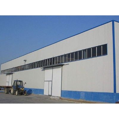 Q355B الهيكل الصلب لمستودع ورشة عمل بناء تخزين حريق