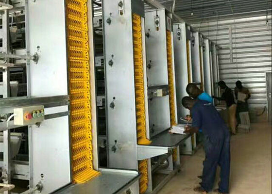 Q235B / Q355B الهيكل الصلب مزرعة بيت الدجاج حريق GB