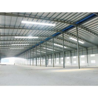 مبنى مستودع الهيكل الفولاذي الخفيف الحديث ISO 9001