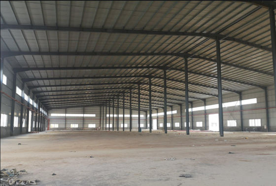 مستودع الجاهزة الهيكل الصلب بناء بوابة التخزين Q235B