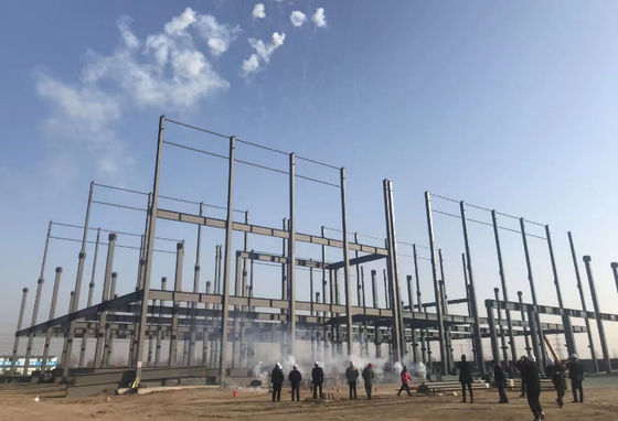مبنى إداري بهيكل فولاذي مسبق الصنع 500㎡