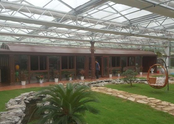 عالية الجودة فينلو الزجاج الدفيئة الأنابيب المجلفنة التجارية