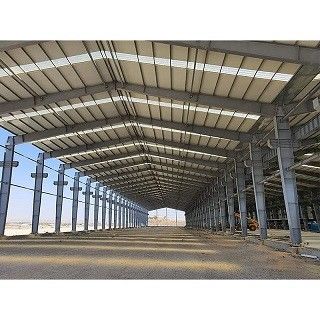 مستودع جاهز مع لوحة ساندويتش / مصراع الأسطوانة ذو الألواح الفولاذية / أبواب منزلقة / متأرجحة