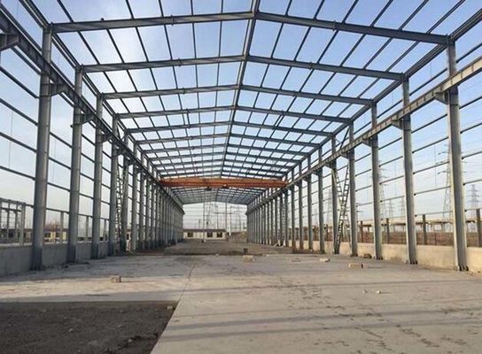 Q355 ملحومة قسم H ورشة الهيكل الصلب