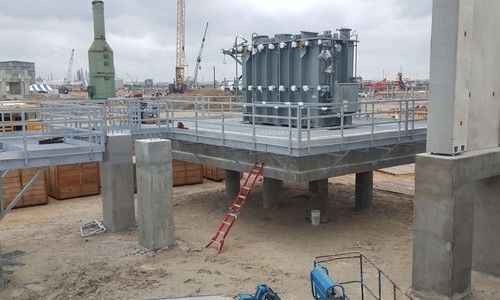 هيكل فولاذي مصنعة ذو قدرة تحميل عالية للاستخدام الدائم