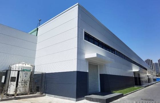 تخصيص Q355B / Q235B الصلب بوابة الإطار البناء الصلب الجاهزة