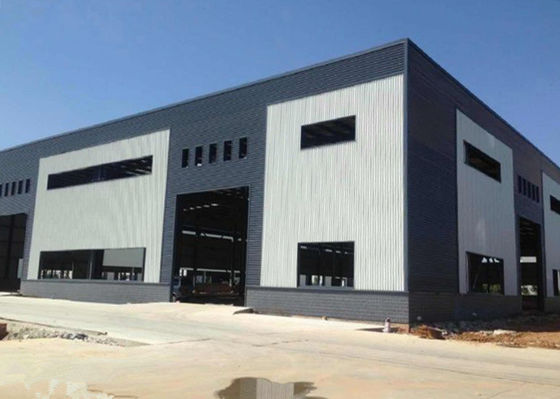 هيكل البناء الجاهز مستودع بناء الإطار الصلب الصناعي