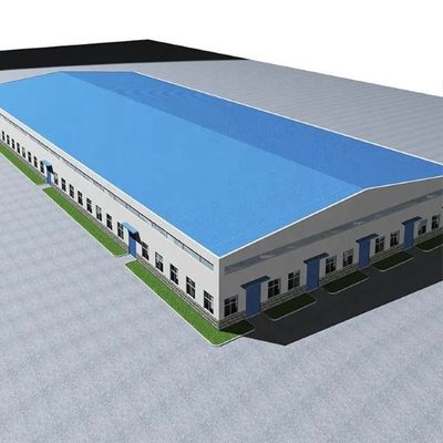 الهيكل الصلب الدقة تشييد مباني المستودعات