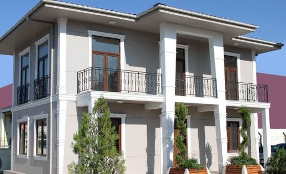 دائم وخفيف الوزن الصلب الإطار البناء الصلب الجاهزة منزل فيلا الجاهزة