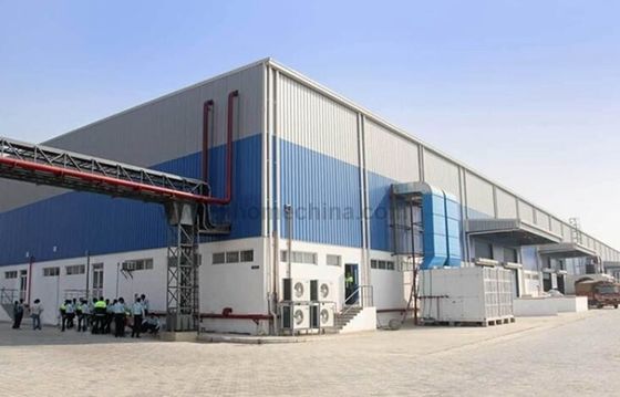 ورشة عمل الهياكل الفولاذية: مصنع مستودعات عالي الجودة وقابل للتخصيص