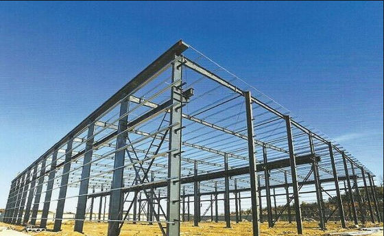 بناء معدني هيكل فولاذي إطار مستودع ورشة عمل مصنع مبنى