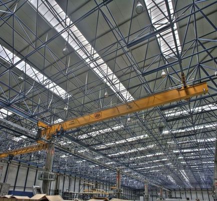 Q235 / Q355 الهيكل الصلب مستودع المباني الجاهزة الهياكل الفولاذية