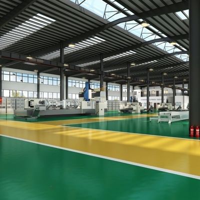 مستودع هيكل فولاذي مقسم بالفولاذ H مع Q355B Steel