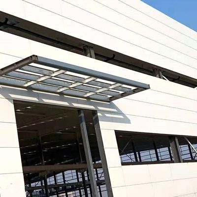 مستودع بناء المعدن والصلب مع نوافذ من الألومنيوم / البيكسي