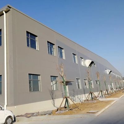 ورشة عمل الهياكل الصلبية الجاهزة ذات المدى الكبير للصناعة / المصنع