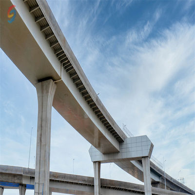 الطريق السريع الفولاذي المسبق المصنوع من الصلب المقاوم والصلب مع مواد الصلب Q355B / Q235B