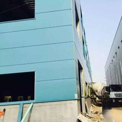 100*200 مستودع فولاذي سريع التثبيت ورشة عمل بناء هيكل فولاذي