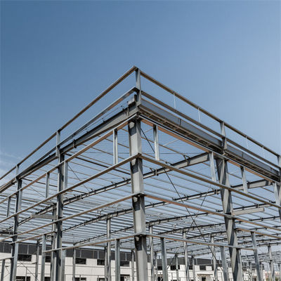 سطح طلاء Q355/Q235 ورشة عمل الهيكل الصلب لمتطلبات العملاء