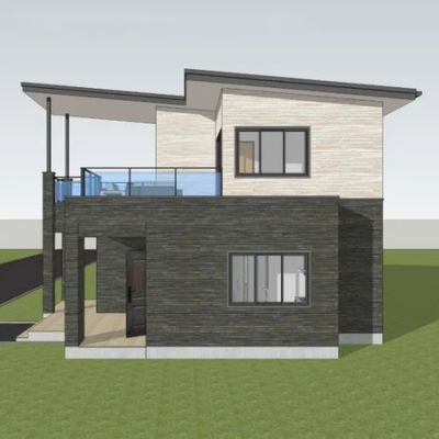 العزل الحراري العالي هيكل الفولاذ خفيف الوزن فيلا لتصميم آمن وقوي