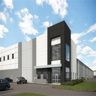 مبنى مكاتب من النوافذ الألومنيوم يحتوي على طوابق الأرضية والخرسانة المصممة للتطويرات التجارية الحضرية ومجمعات المكاتب