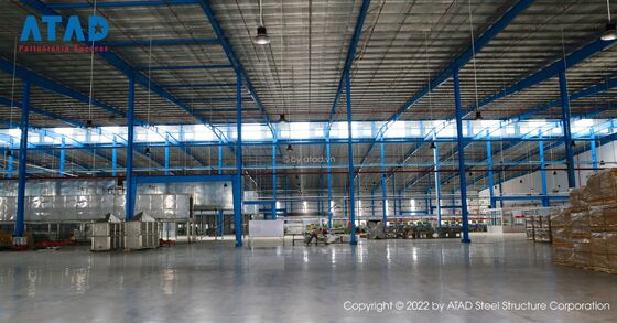 ورشة معالجة وتصنيع هياكل الصلب المصدر المتقدمة