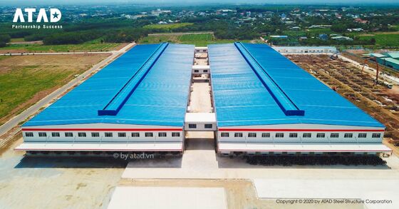 ورشة معالجة وتصنيع هياكل الصلب المصدر المتقدمة