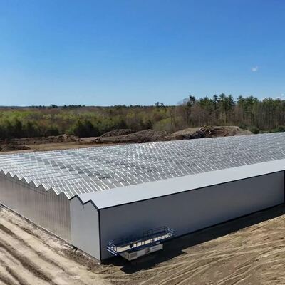 دفيئة زجاجية سياحية وينلو - دفيئة زراعة الخضروات على نطاق واسع